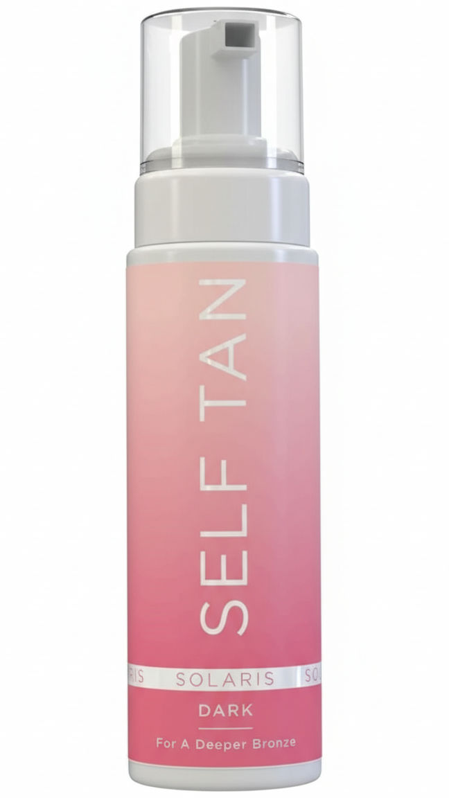 Solaris Dark Self Tan Mousse – Fake Tan For Women